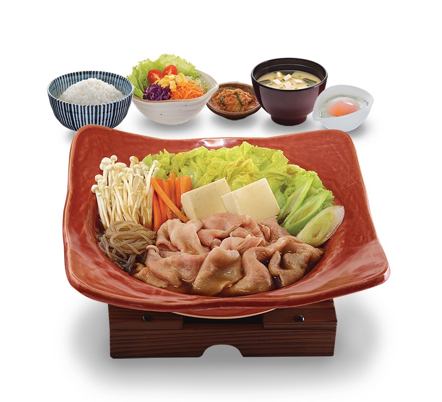 สุกี้ยากี้ญี่ปุ่นหมู